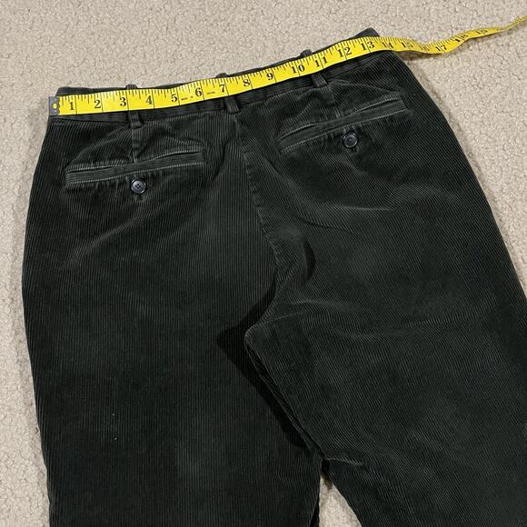 Uniqlo Mens Smart Ankle Corduroy Pants 25" Green Size Small - Picture 6 of 7